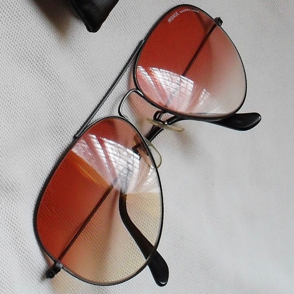 vintage bausch and lomb aviator sunglasses
